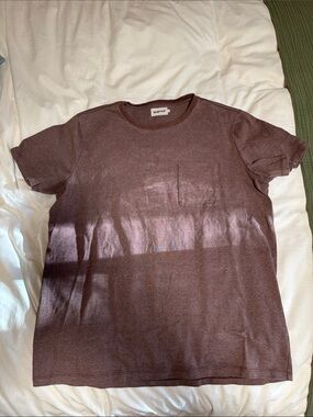 Taylor Stitch Heavy Bag Tee in Brick